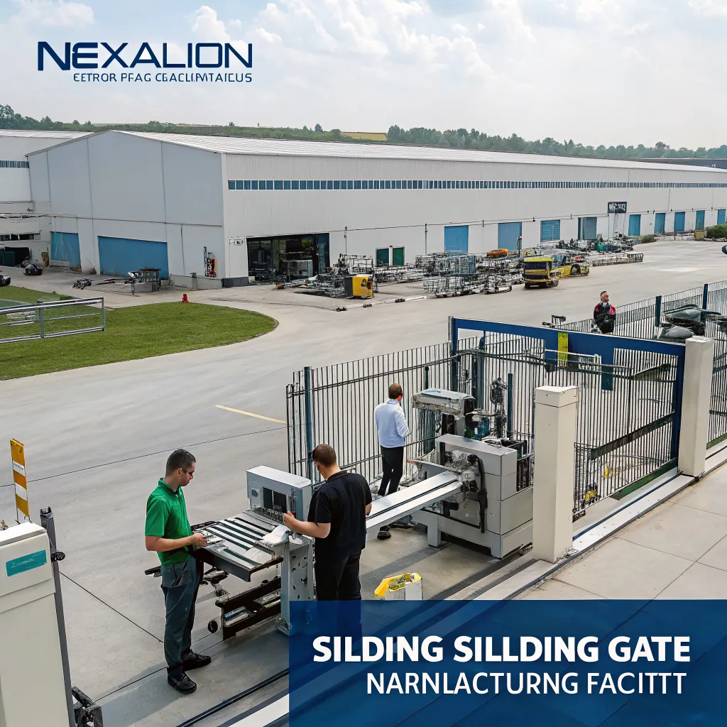 NEXALION sliding gate manufacturing facility